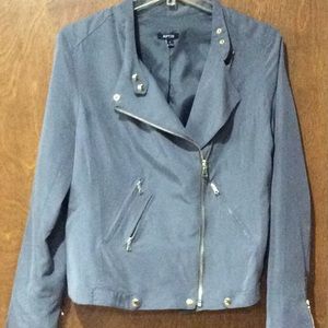 Gray lined jacket